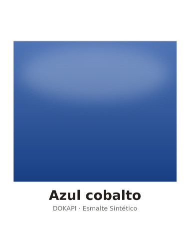 ESMALTE DOKAPI  BRILLANTE AZUL COBALTO N.142...