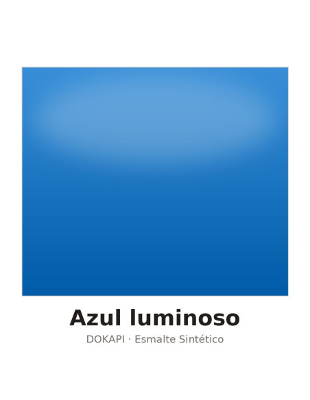 ESMALTE DOKAPI  BRILLANTE AZUL LUMIN. N.139 750 ml