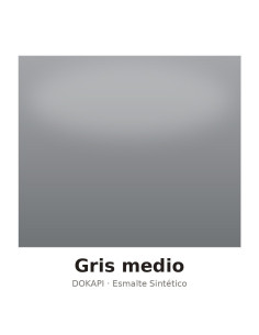 Dokapi Esmalte Brillante Gris Medio N.549 375 ml 2