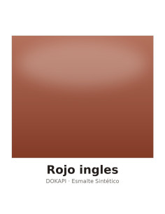 Dokapi Esmalte Brillante Rojo Inglés N.555 375 ml 2