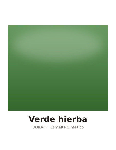 Dokapi Esmalte Brillante Verde Hierba N.114 750 ml