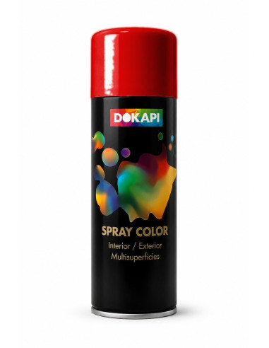 Dokapi Spray Rojo Tráfico RAL 3020 400 ml
