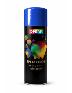 Dokapi Spray Azul Ultramar RAL 5002 400 ml