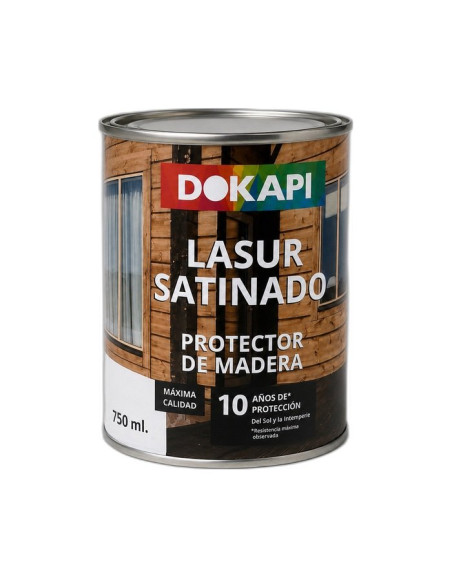Dokapi Lasur al Disolvente Satinado Palisandro 750 ml