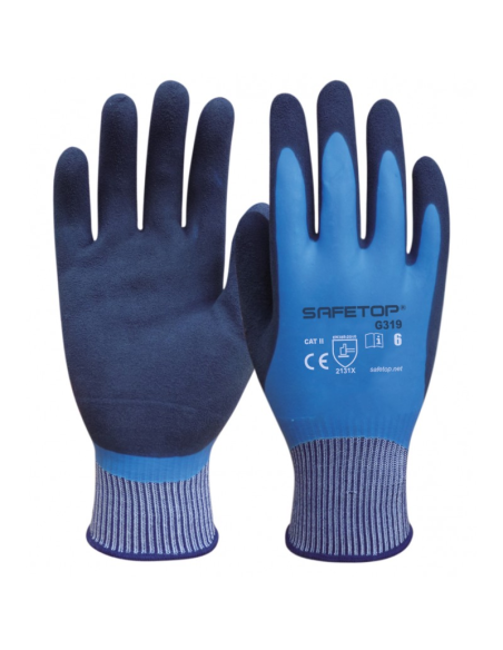 GUANTES RAINSOFT G319 AQUA T07
