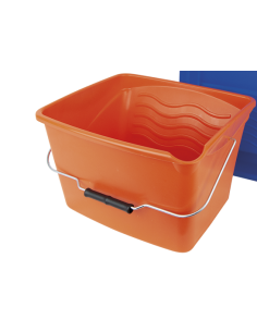Cubeta Plástica Ecoblock Azul 7 L + Rejilla