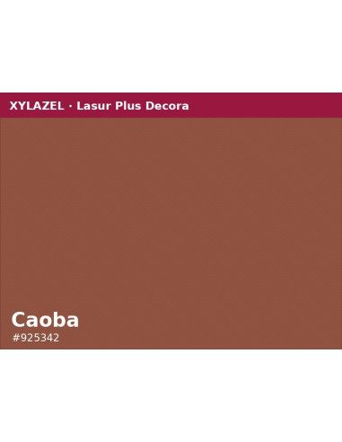 Xylazel Lasur Plus Decora Mate Caoba 5 L