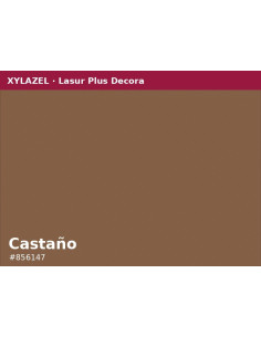 Xylazel Lasur Plus Decora Mate Castaño 750 ml 2
