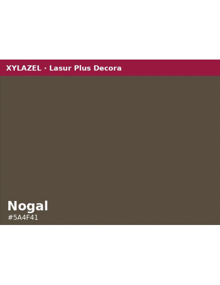 Xylazel Lasur Plus Decora Mate Nogal 5 L