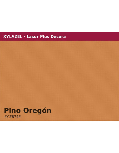 Xylazel Lasur Plus Decora Mate Pino Oregón 750 ml