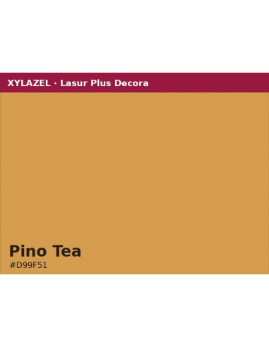 Xylazel Lasur Plus Decora Mate Pino Tea 750 ml