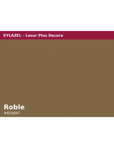 Xylazel Lasur Plus Decora Mate Roble 750 ml