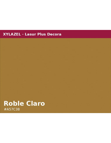 Xylazel Lasur Plus Decora Satinado Roble Claro...