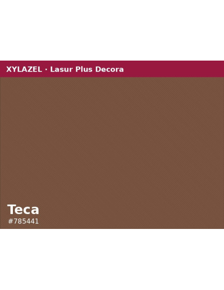 Xylazel Lasur Plus Decora Satinado Teca 5 L