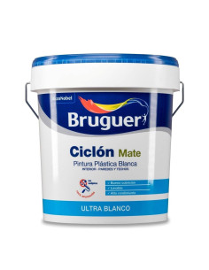 Bruguer Pintura Plástica Ciclón Mate 15 L