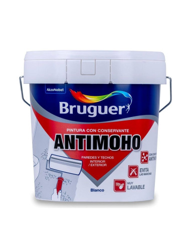 Bruguer Pintura Con Conservante Antimoho Mate...