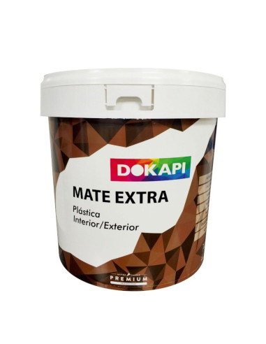 Dokapi Plástica Mate Extra Antimoho 14 L