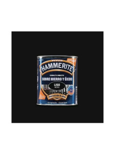 HAMMERITE SMOOTH GLOSS 750 ml. PRETO