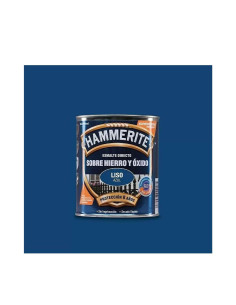 Hammerite Esmalte Liso Brillante Azul 750 ml