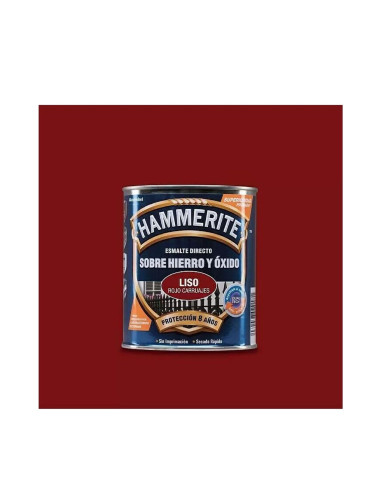 Hammerite Esmalte Liso Brillante Rojo Carruaje...