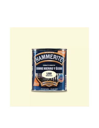 Hammerite Esmalte Liso Brillante Magnolia 750 ml
