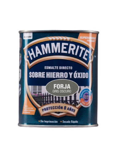 Hammerite Esmalte Forja Gris Oscuro 750 ml