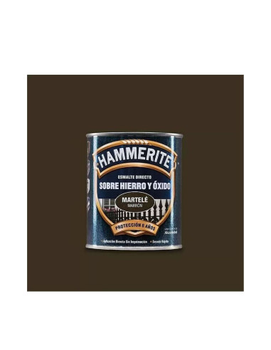 Hammerite Esmalte Martelé Marrón 250 ml