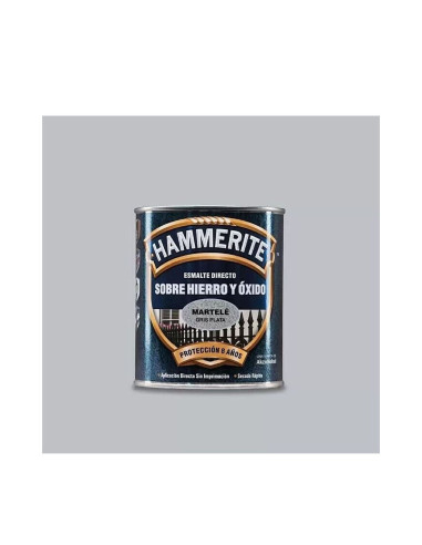 Hammerite Esmalte Martelé Gris Plata 250 ml