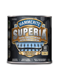 Superia Esmalte Mate Negro 750 ml