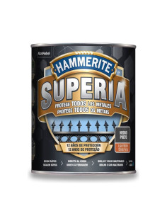 Superia Esmalte Efecto Forja Negro 750 ml