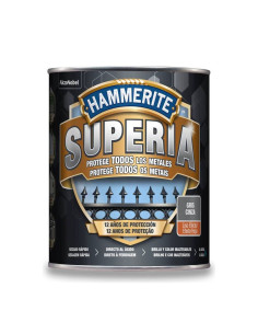 Superia Esmalte Efecto Forja Gris 750 ml
