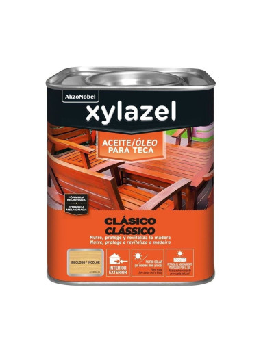 Xylazel Aceite de Teca Incoloro 750 ml