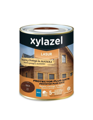 Xylazel Lasur Plus Decora Mate Teca 750 ml