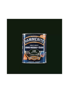 Hammerite Esmalte Liso Brillante Verde Oscuro 5 L