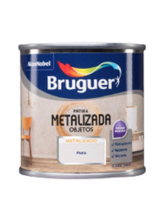 Bruguer Pintura Metalizada para Objetos Plata 125 ml