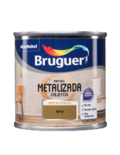 Bruguer Pintura Metalizada para Objetos Oro 125 ml
