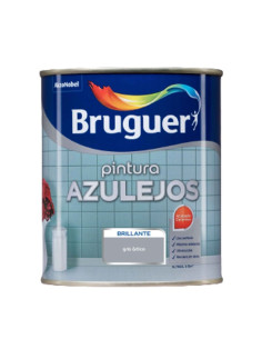 Bruguer Esmalte Renovación Azulejos Brillante Gris Ártico 750 ml