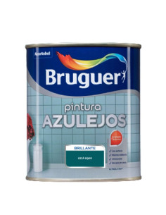 Bruguer Esmalte Renovación Azulejos Brillante Azul Egeo 750 ml