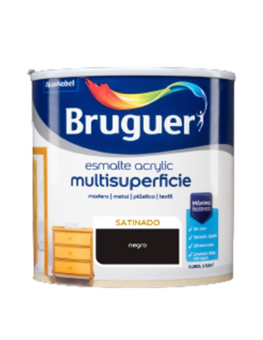 BRUGUER ESMALTE ACRÍLICO CETIM MULTI-SUPERFÍCIE...