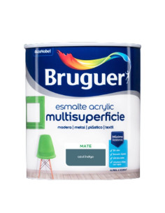Bruguer Acrylic Esmalte Multisuperficie Mate Azul Índigo 750 ml