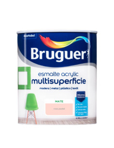 Bruguer Acrylic Esmalte Multisuperficie Mate Rosa Pastel 750 ml