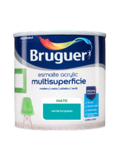 Bruguer Acrylic Esmalte Multisuperficie Mate...