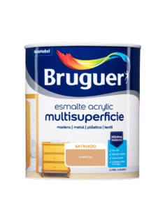 Bruguer Acrylic Esmalte Multisuperficie Satinado Avellana 750 ml