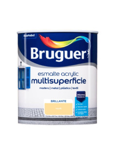 Bruguer Acrylic Esmalte Multisuperficie Brillante Marfil 750 ml