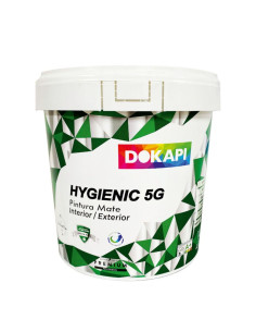 Dokapi Clean 5G Iones Plata Mate Blanco InteriorExterior...