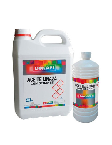 Dokapi Aceite de Linaza con Secante 5 L