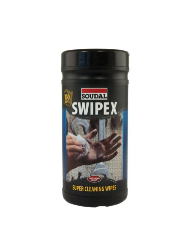TOALLITAS DESENGRASANTES SWIPEX SOUDAL 20 uds
