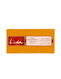 JABON GLICERINA LIDA ORIGINAL PACK 2 x 125 grs