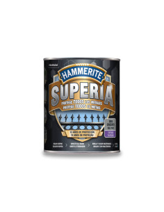 HAMMERITE SUPERIA AL AGUA SATINADO 750 ml. GRIS