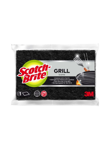 ESTROPAJO SCOTH BRITE NEGRO SUPER LIMPIEZA 1 ud